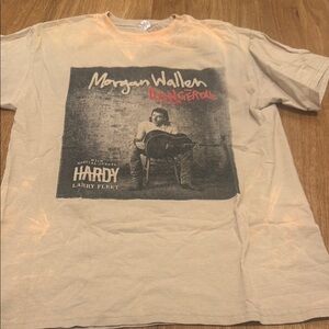 Morgan Wallen T-Shirt tie-dye concert top sold out limited women’s szM graphic